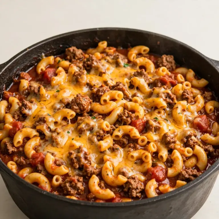 Cozy Weekend One-Pot Beef Chili Macaroni