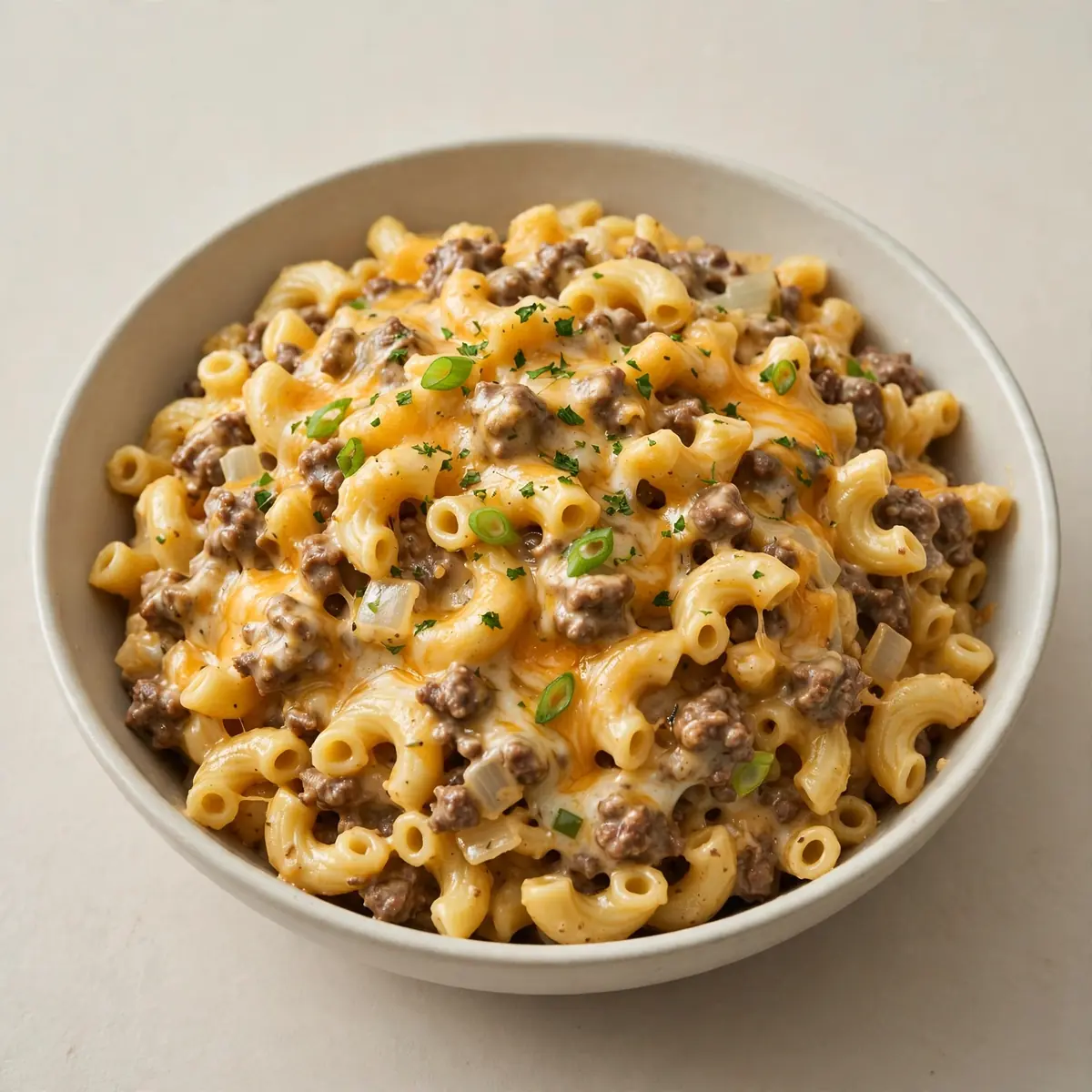 Cozy Weekend One-Pot Cheeseburger Pasta