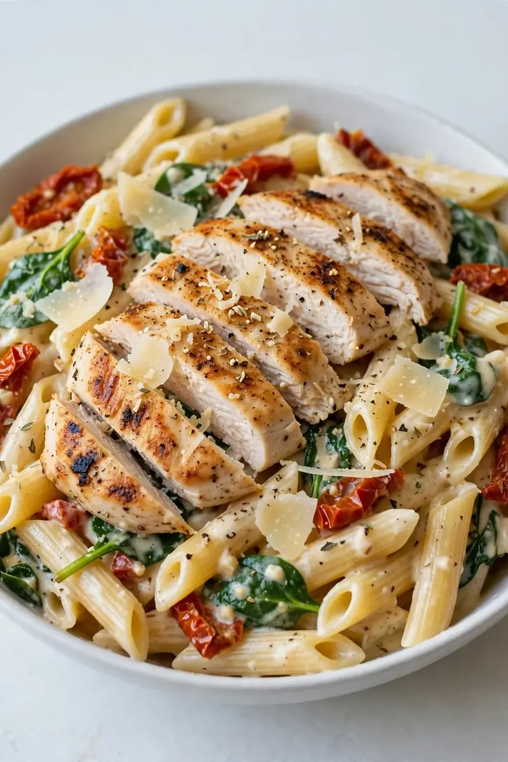 One-Pot Tuscan Chicken Penne