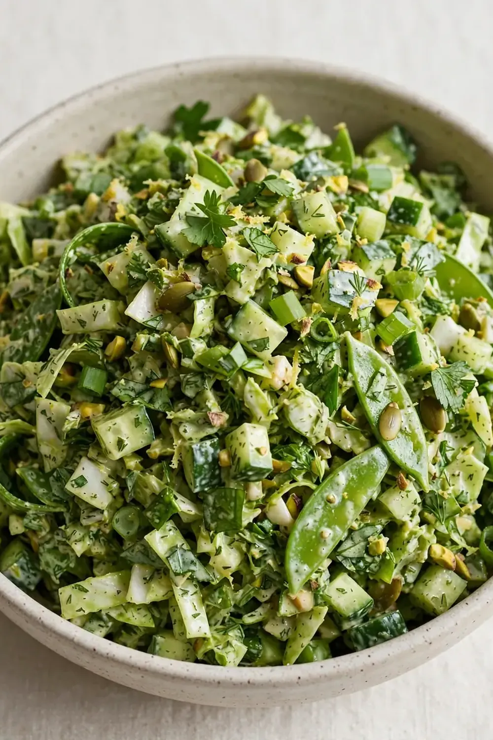 Chopped Green Goddess Salad