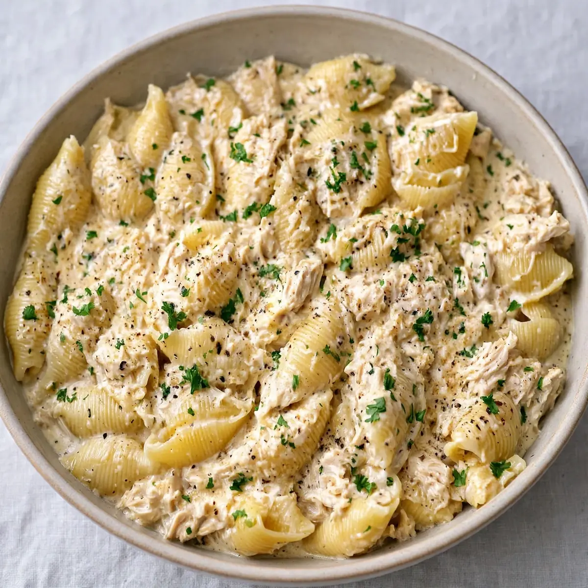 Cozy Weekend Project: One-Pot Garlic Parmesan Chicken and Shells