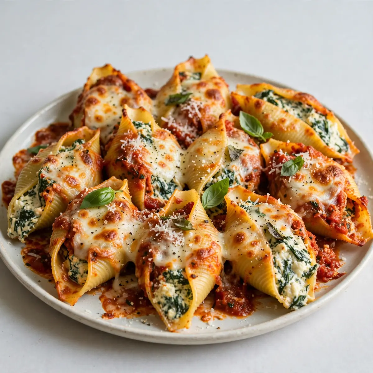 Cozy Weekend Project Spinach and Ricotta Stuffed Shells