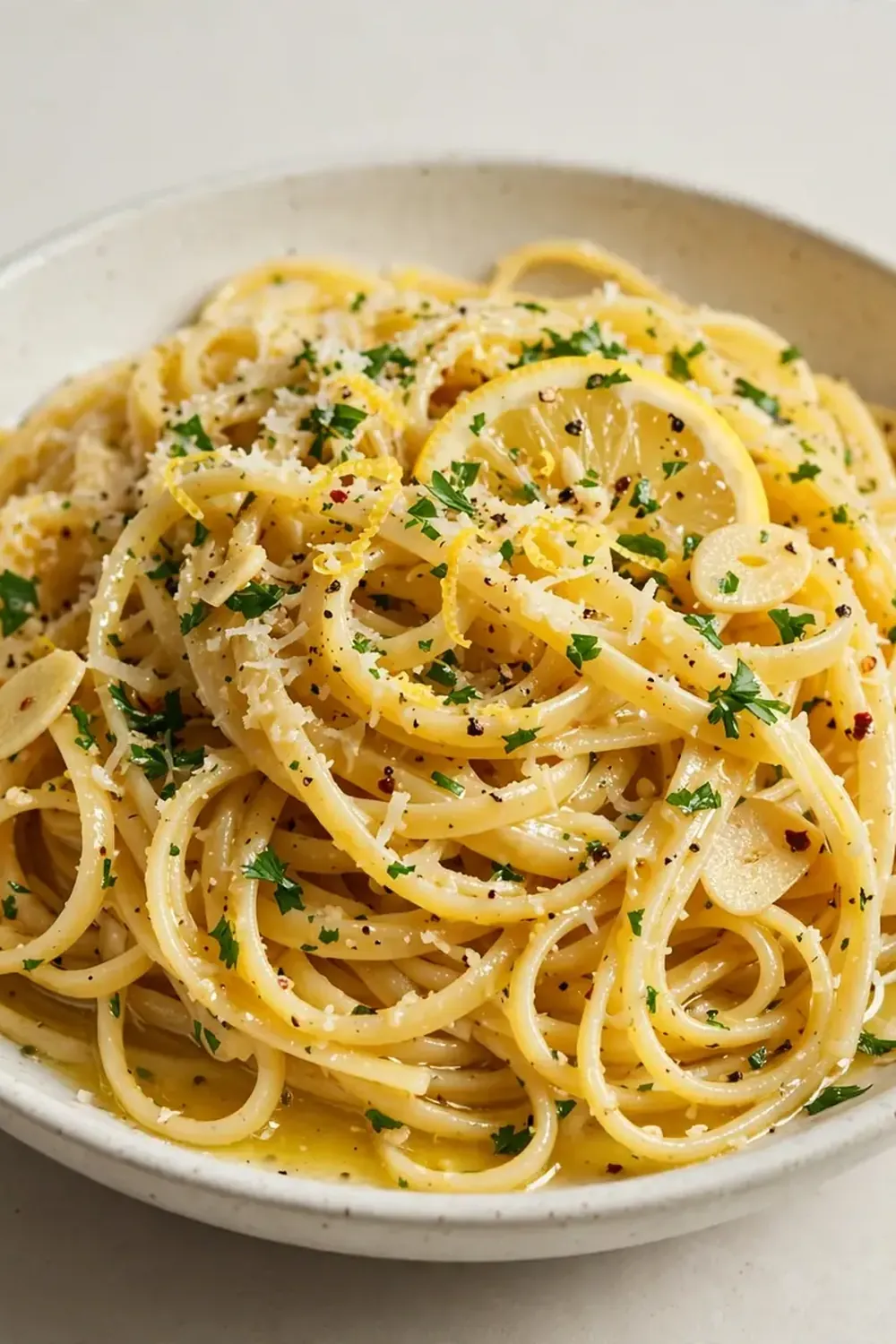 lemon garlic butter sauce pasta