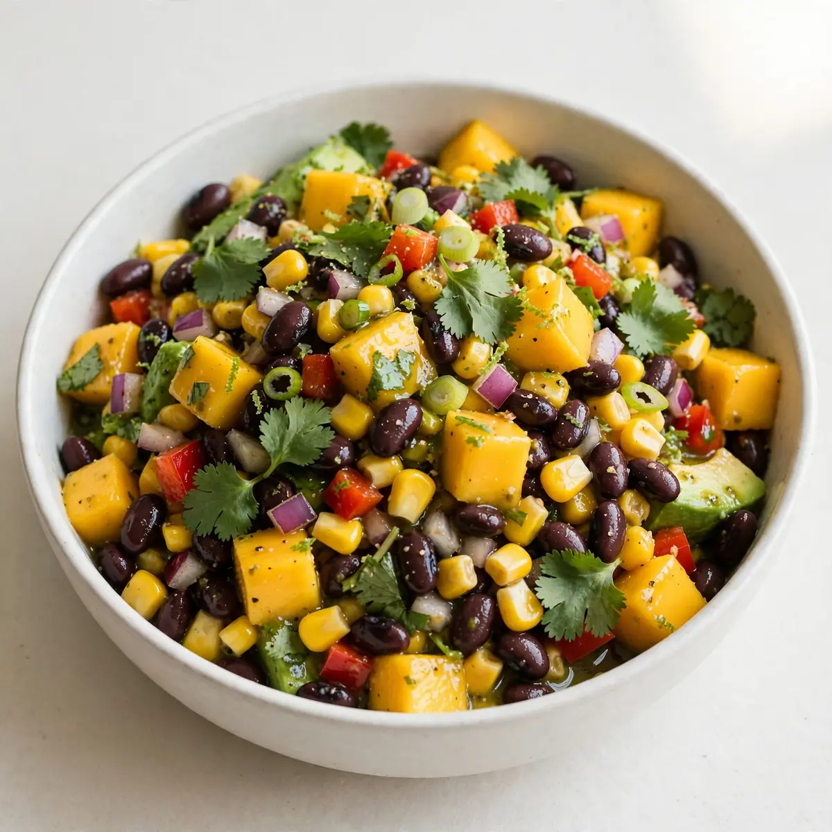 Mango and Black Bean Summer Salad: A Slow Weekend Comfort Bowl