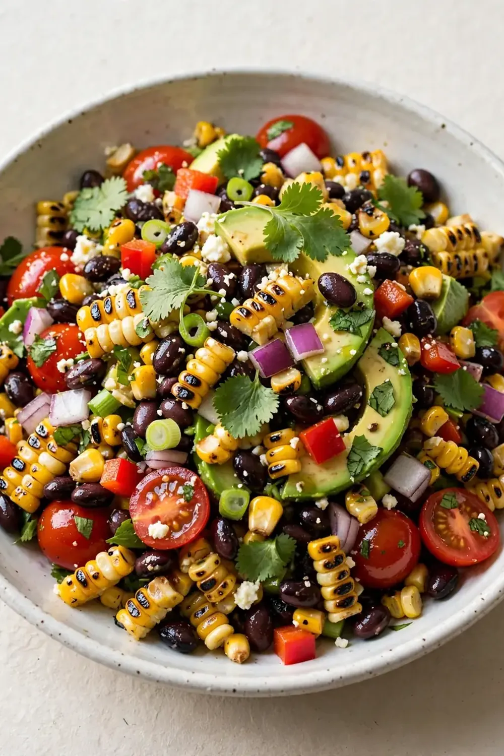 Grilled Corn and Black Bean Summer Salad