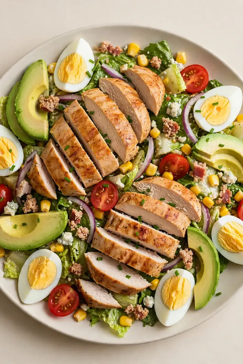 Grilled Chicken Cobb Salad (Turkey Bacon)