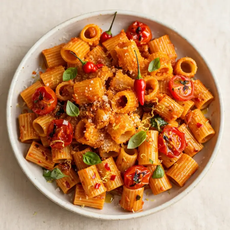 Spicy Calabrian Chili Pasta Summer