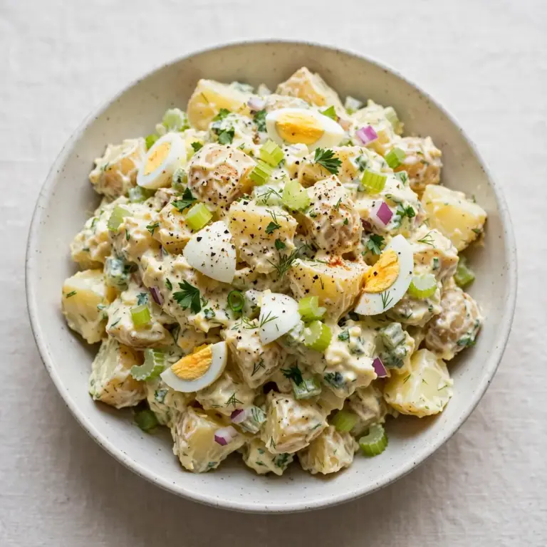The Aromatic Joy of Classic Creamy Potato Salad