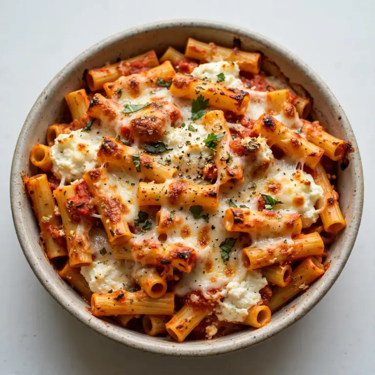 The Cozy Weekend Project: Classic Baked Ziti