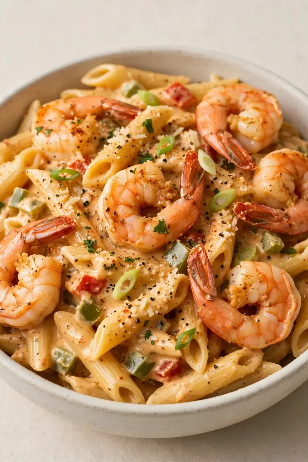 Creamy Cajun Shrimp Pasta